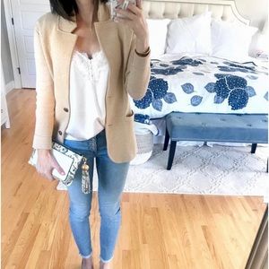 J. Crew SWEATER BLAZER